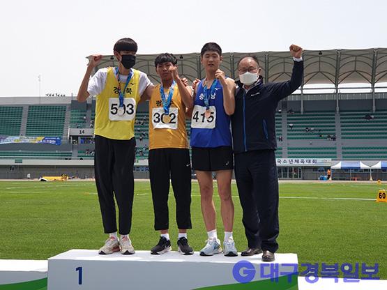 삼성중학교 오명근, 전국소년체육대회 높이뛰기 은메달 획득