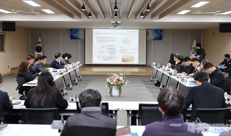성주 역사의 미래를 그리다, 역세권 개발 중간보고회 개최